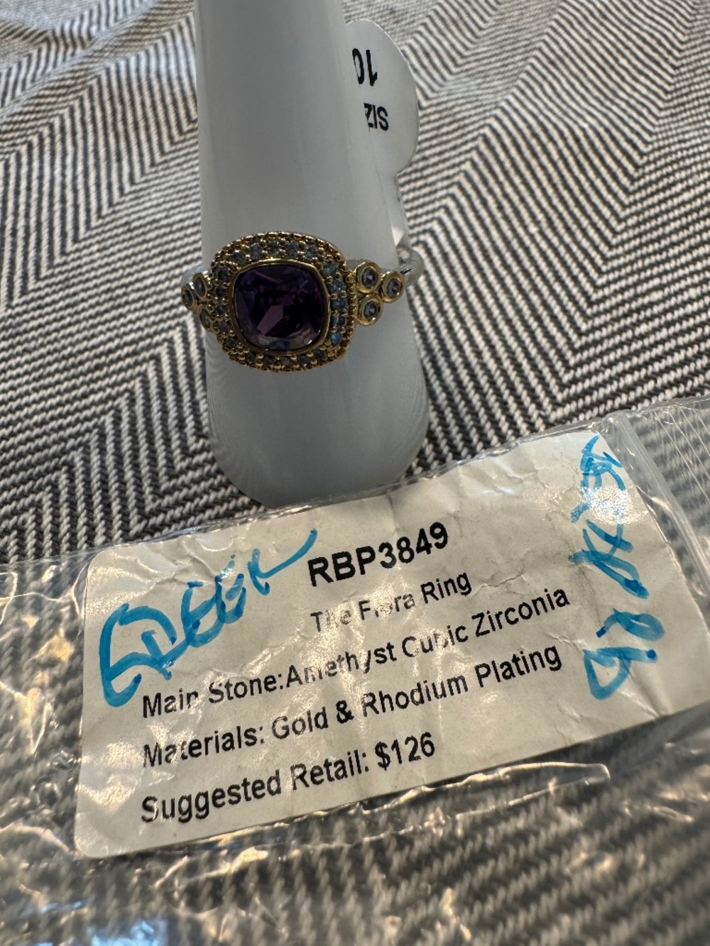 Greek Goddess Collection  Ring by BP - Size 10. -  RBP3849